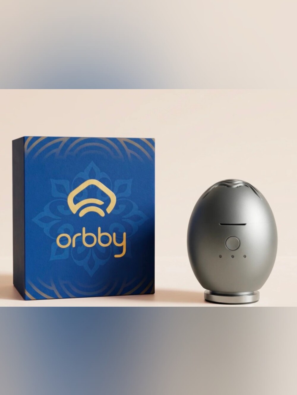 Orbby Smart Aromatherapy Humidifier - Matte Dark Gray